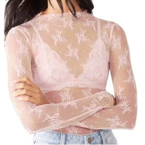 DS45–(🚨3 COLORS) Chic Lace Long Sleeve Blouse